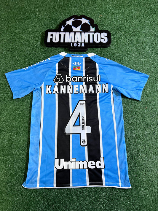 Pronta Entrega - Camisa Grêmio I Masculina Jogador 25/26 - Kannemanm #4 | FutMantos