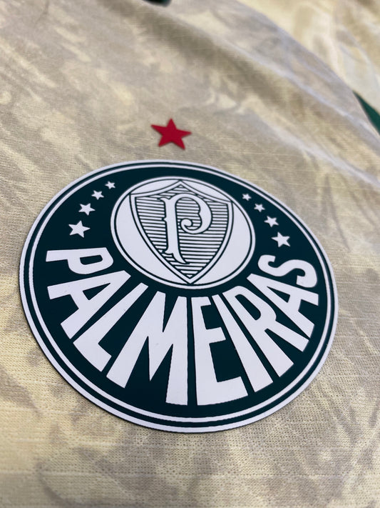 Camisa Palmeiras Bege 25/26 - Versão Jogador | Futmantos