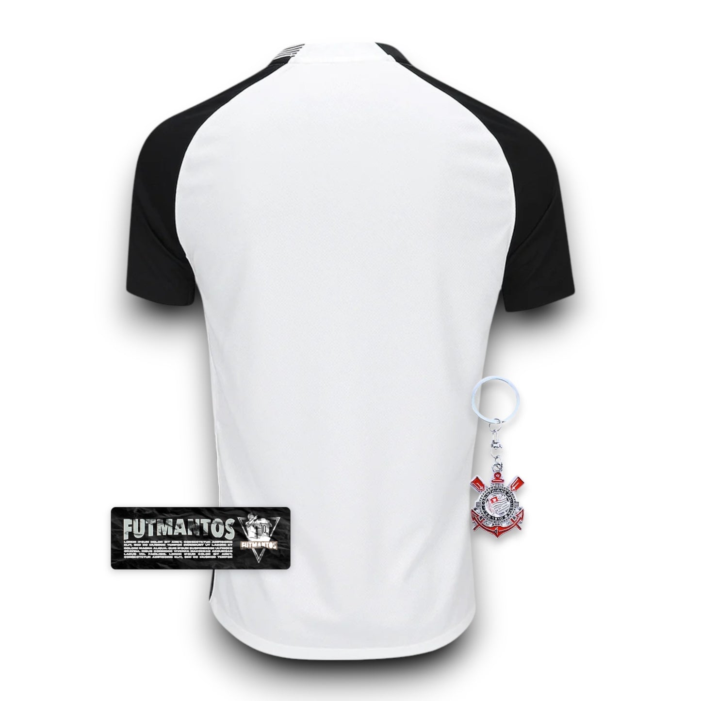 Camisa Corinthians l 25/26 Masculina Com Patrocínios | Futmantos