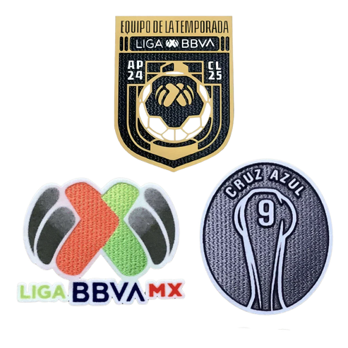 PATCH · KIT CRUZ AZUL 2024/2025