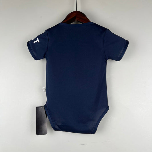 Body de BebĆŖ Paris Saint Germain PSG 23/24 - Azul/Vermelho | Futmantos