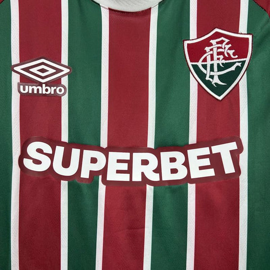 Camisa Fluminense I 25/26 - Super Mundial Manga Longa| Futmantos