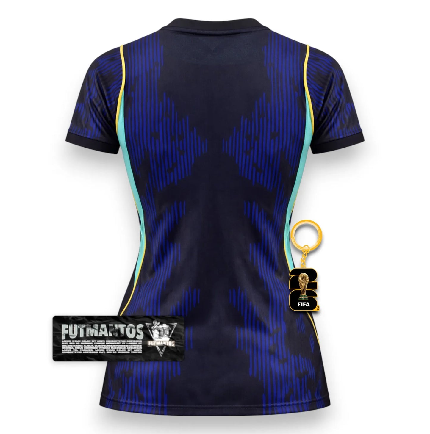 Camisa Brasil ll 2026 - Feminina | Azul FutMantos