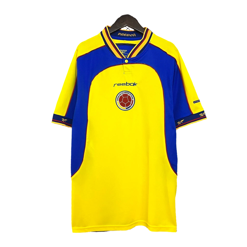 Camisa Colômbia l 2001 - Versão Retrô | FutMantos