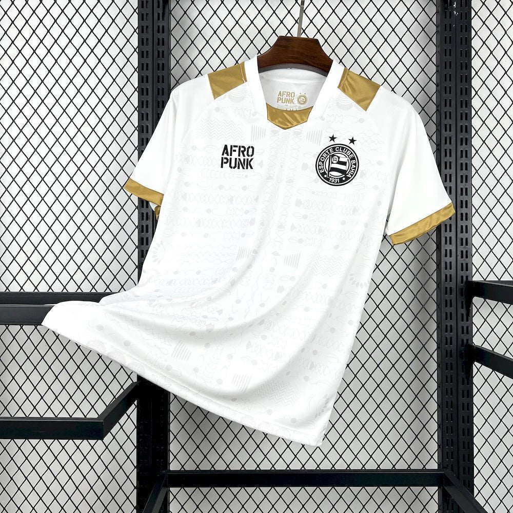 Camisa Bahia 25/26 Afro Punk Branca | FutMantos