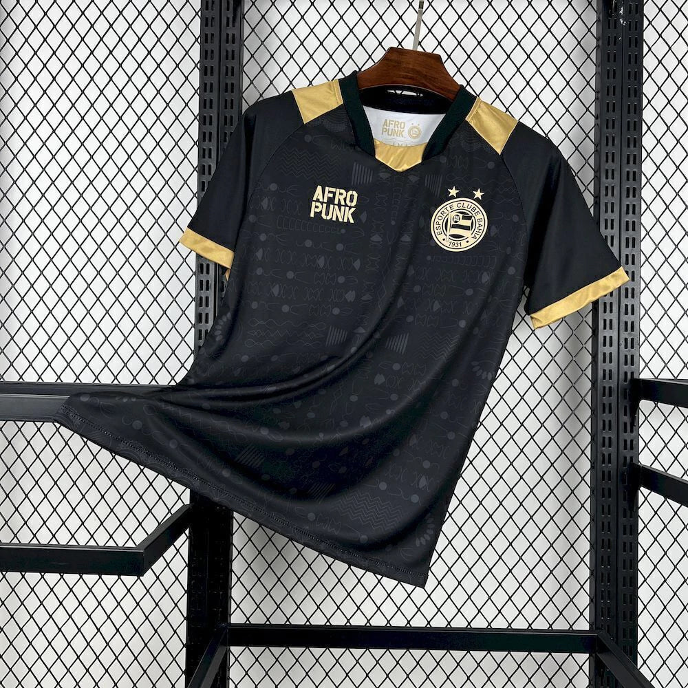 Camisa Bahia 25/26 Afro Punk Preta | FutMantos