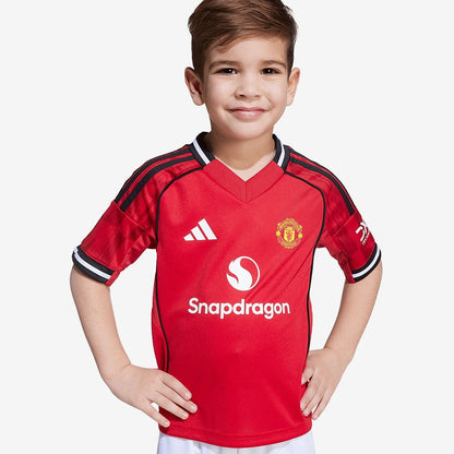 Kit Infantil Manchester United 25/26 Torcedor | FutMantos