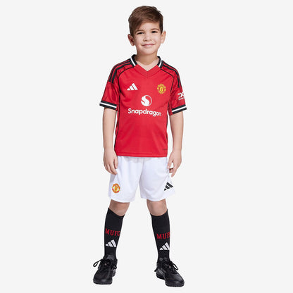 Kit Infantil Manchester United 25/26 Torcedor | FutMantos