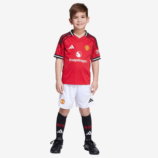 Kit Infantil Manchester United 25/26 Torcedor | FutMantos