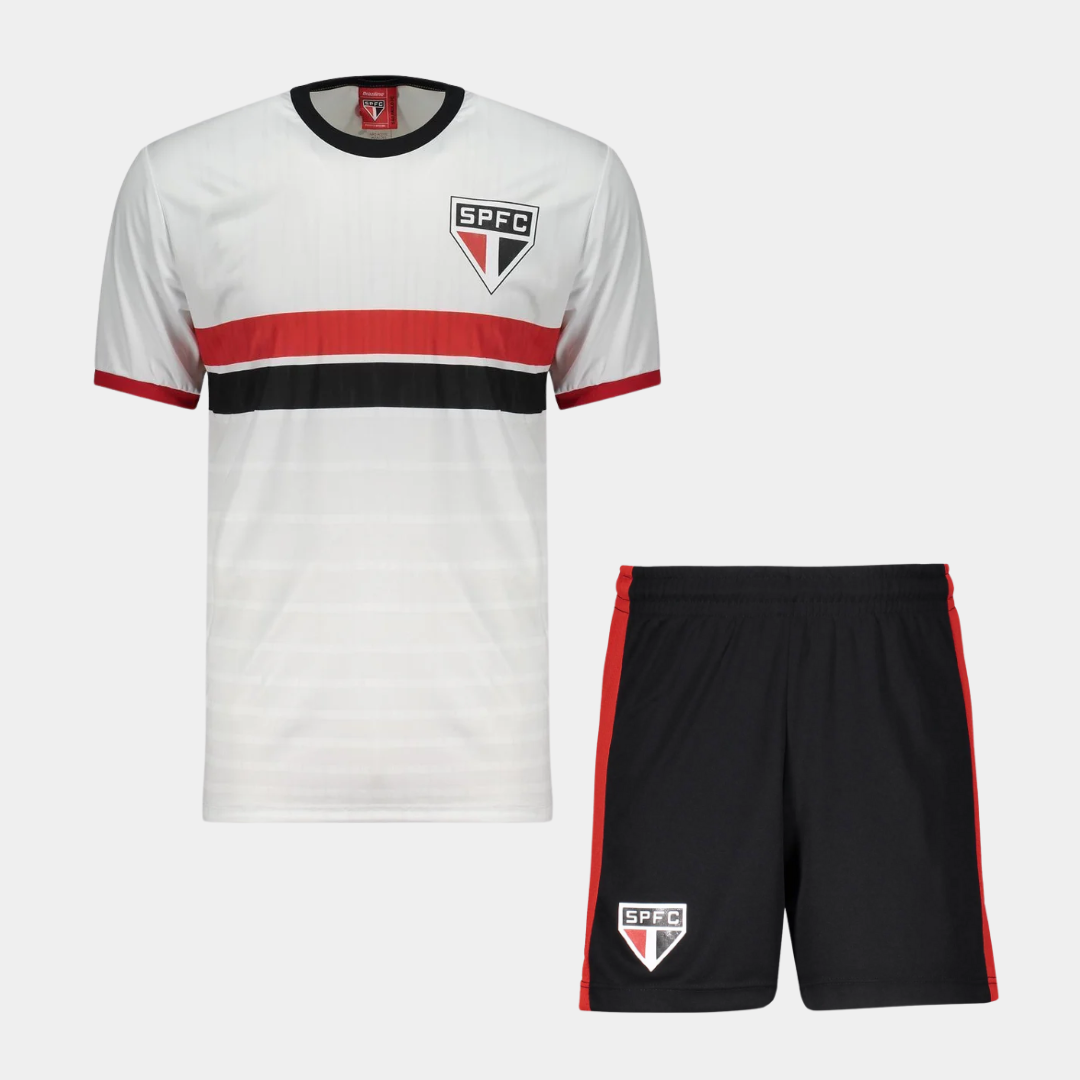 Kit Infantil SPFC Branco | FutMantos
