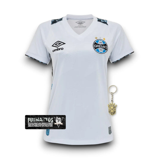 Camisa Grêmio II 24/25 Branca - Feminina | Futmantos