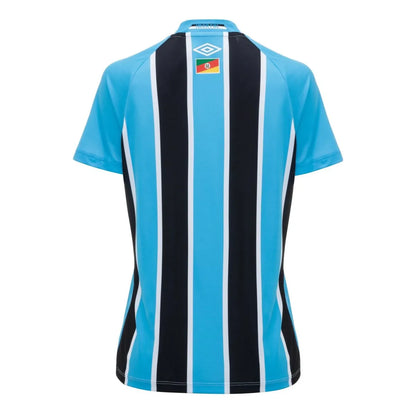 Camisa Grêmio I 25/26 Tricolor Feminina | Futmantos