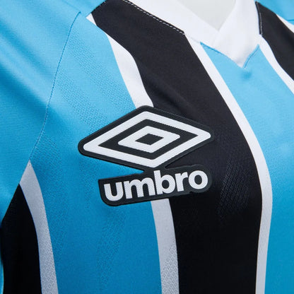 Camisa Grêmio I 25/26 Tricolor Feminina | Futmantos