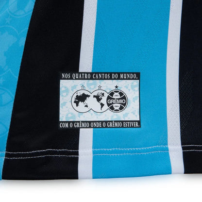 Camisa Grêmio I 25/26 Tricolor Feminina | Futmantos