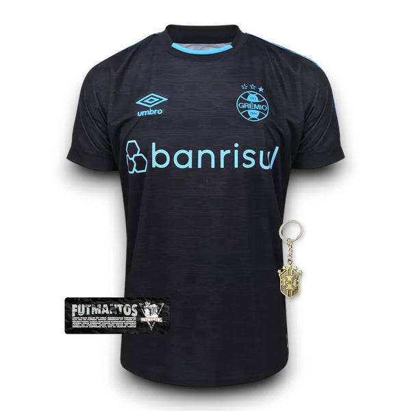 Camisa Grêmio III 23/24 - Preta | Futmantos