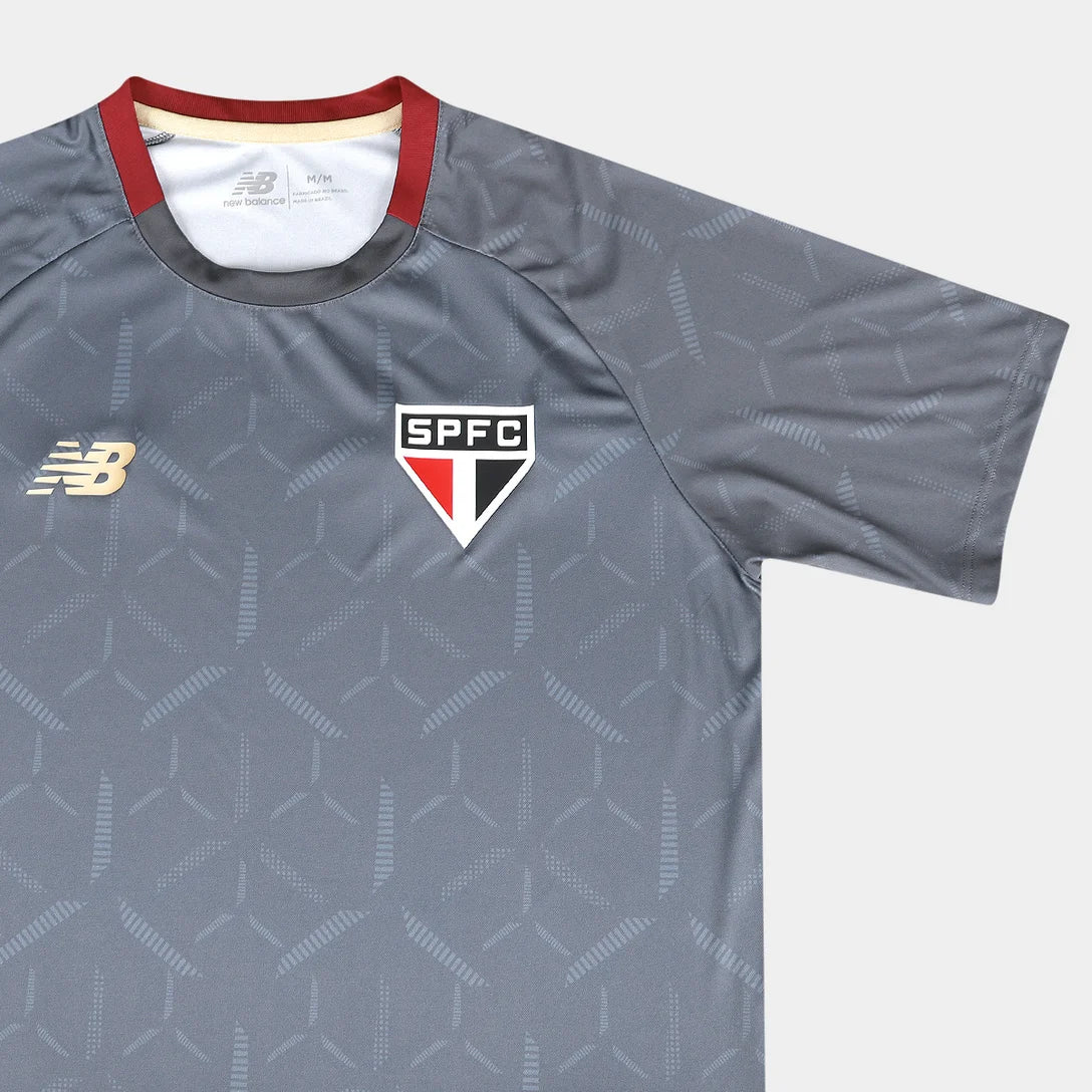 Camisa Treino São Paulo 25/26 - Cinza | Futmantos