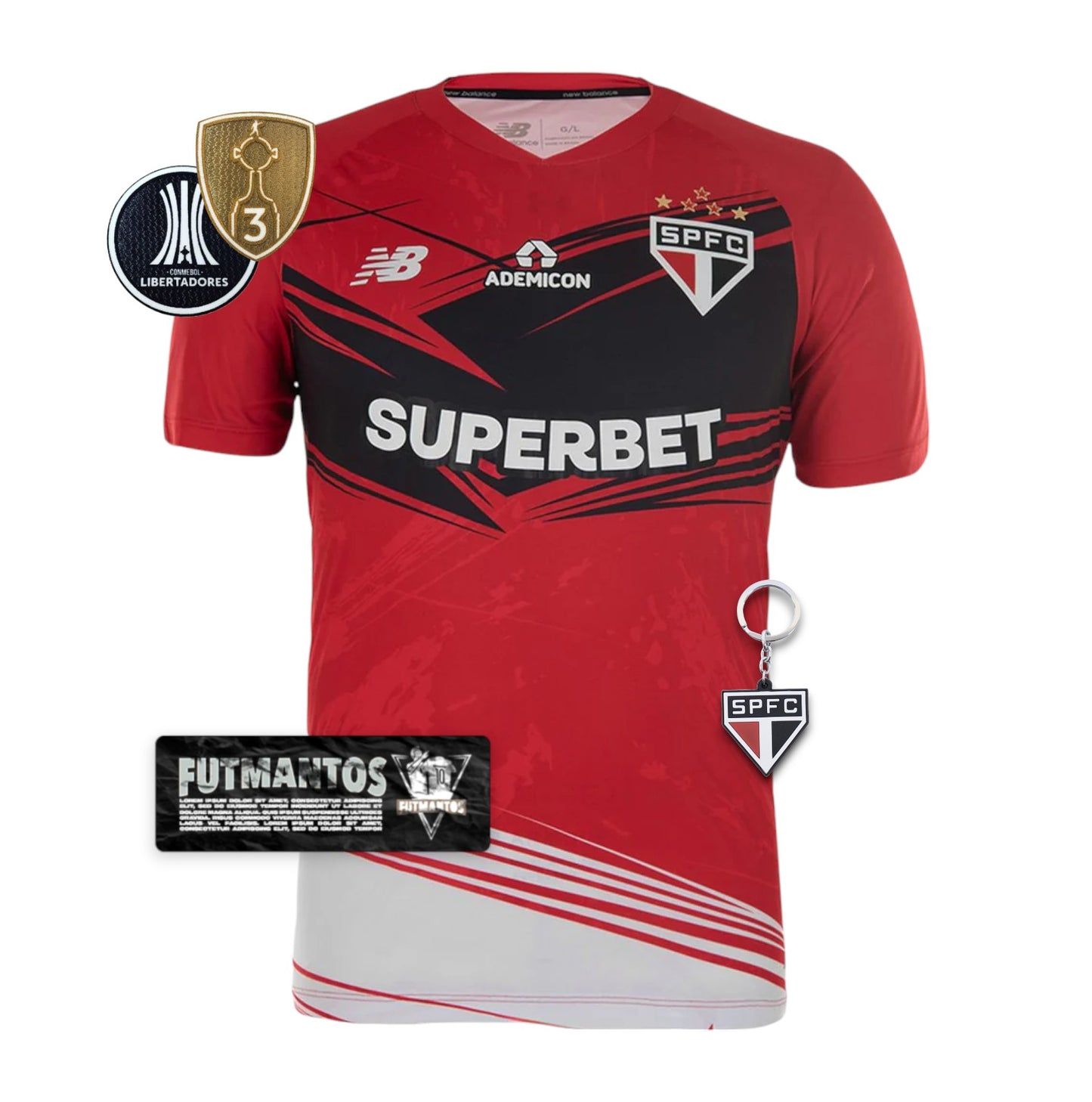 Camisa São Paulo I 25/26 - Goleiro | Futmantos