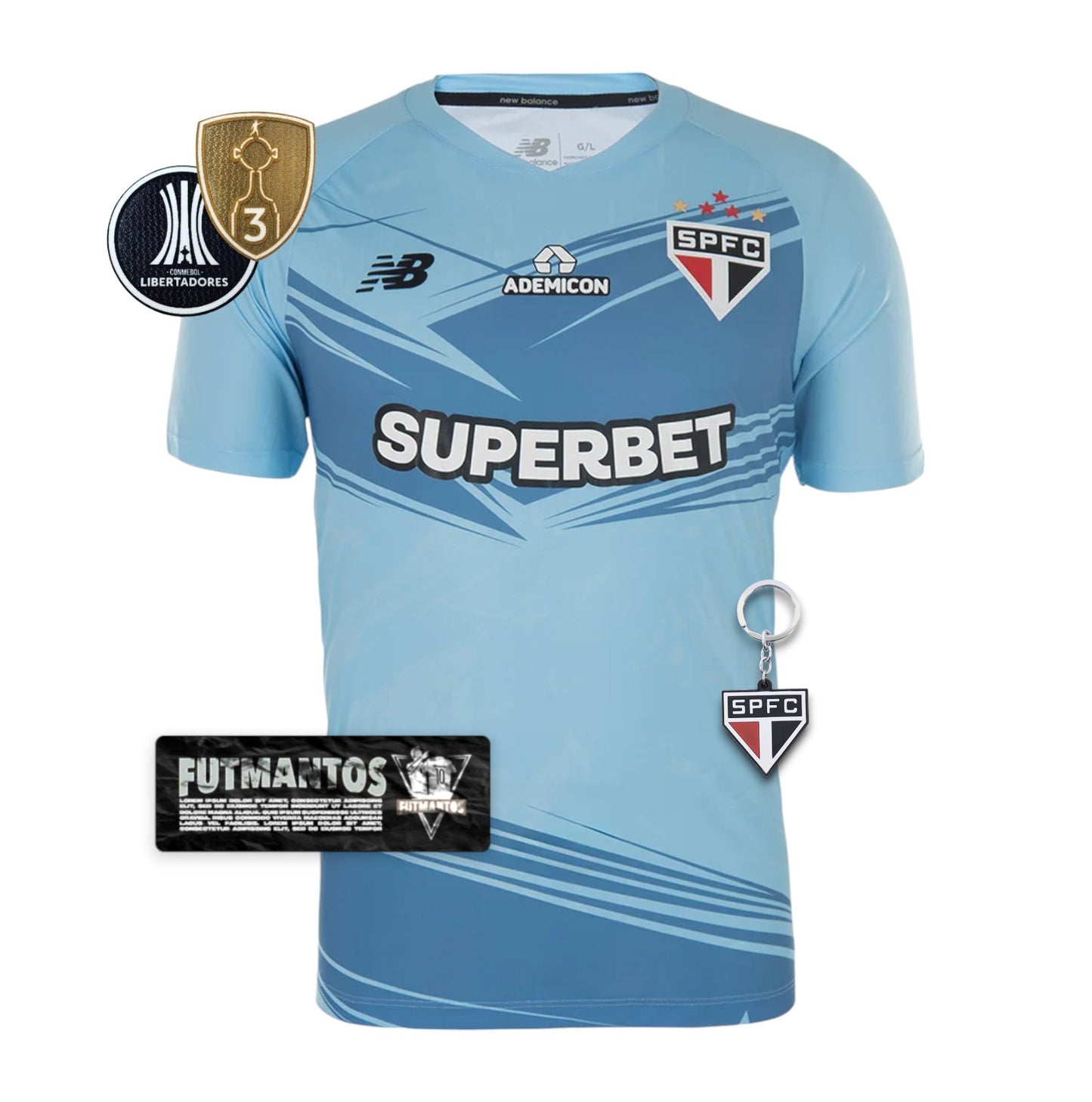 Camisa São Paulo II 25/26 - Goleiro | Futmantos