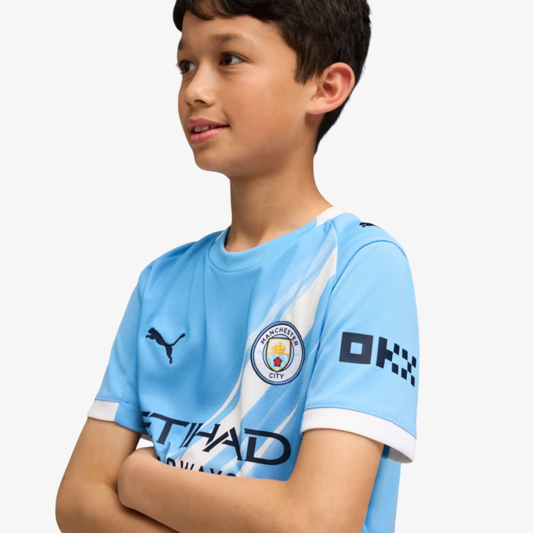 Kit Infantil Manchester City I 25/26 | FutMantos