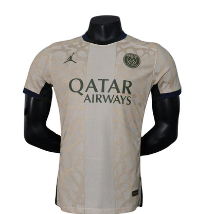 Camisa PSG IV 24/25 Jogador Masculina - Bege | Futmantos