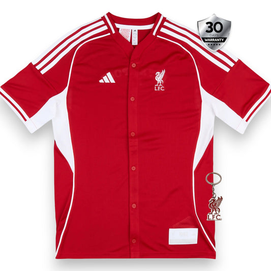 Camisa Liverpool US Pack Full-Button Baseball 25/26 | Futmantos