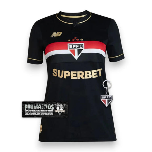 Camisa São Paulo III Feminina 25/26 | Futmantos