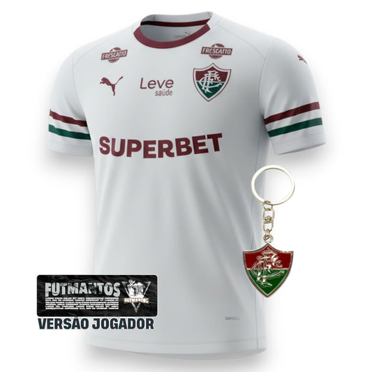 Camisa Fluminense II 26/27 - Versão Jogador - Com Patrocínios | Futmantos