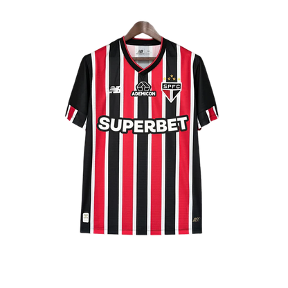Camisa São Paulo Reserva 24/25 - Torcedor Masculina Lançamento + Patrocínios