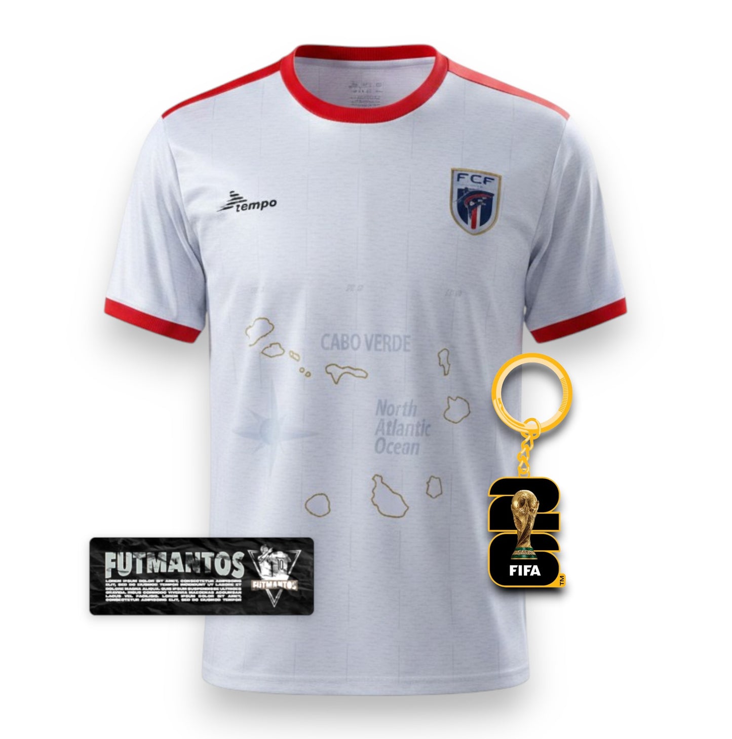 Camisa Cabo Verde Il 2025/26 Torcedor | FutMantos