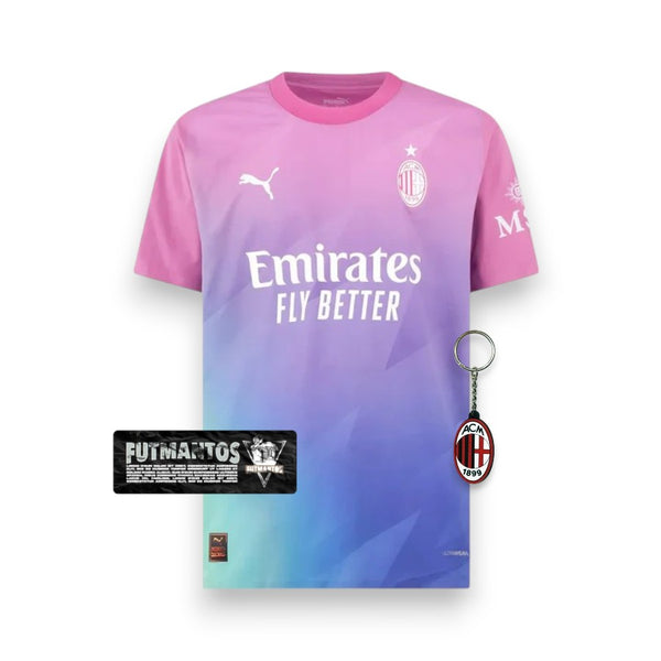 Camisa Milan III 23/24 - Rosa | Futmantos