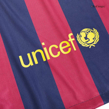 Camisa Barcelona Retro Manga Longa Home Neymar JR 2014/2015 | Futmantos
