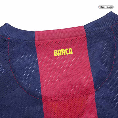 Camisa Barcelona Retro Manga Longa Home Neymar JR 2014/2015 | Futmantos