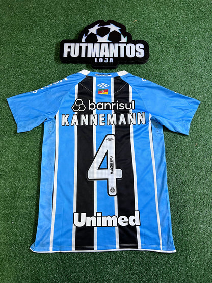 Pronta Entrega - Camisa Grêmio I Masculina Jogador 25/26 - Kannemanm #4 | FutMantos