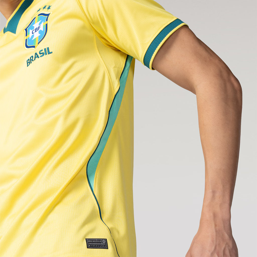 Camisa Brasil I 2026 - Torcedor Amarela | FutMantos