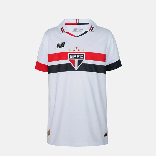 Camisa Infantil New Balance São Paulo FC 2024/25 I - [product_category] | Arquibancada Esportes
