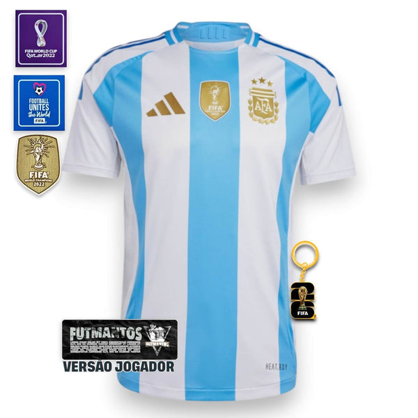 Camisa Argentina 24/25 - Versão jogador  | Futmantos
