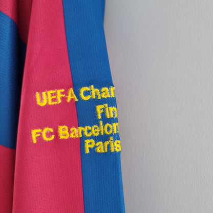 Camisa Manga Longa Barcelona 05/06 - Grená | Futmantos