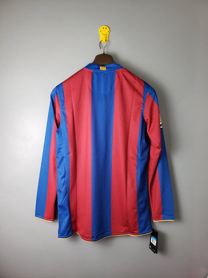 Camisa Manga Longa Barcelona 07/08 - Grená | Futmantos