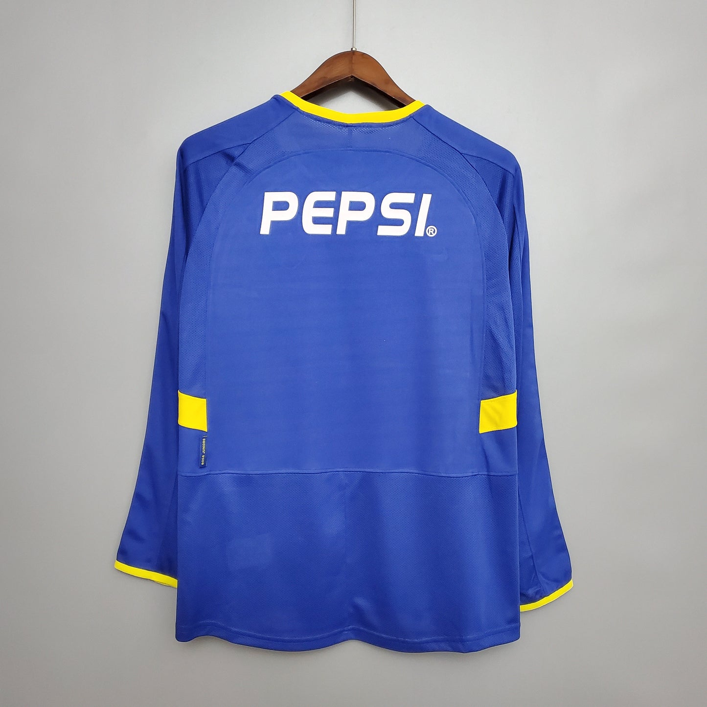 Camisa Manga Longa Boca Juniors 03/04 - Azul e Amarelo | Futmantos