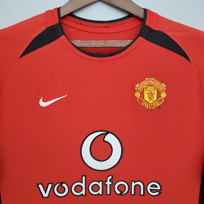 Camisa Manga Longa Manchester United 02/04 - Vermelho | Futmantos