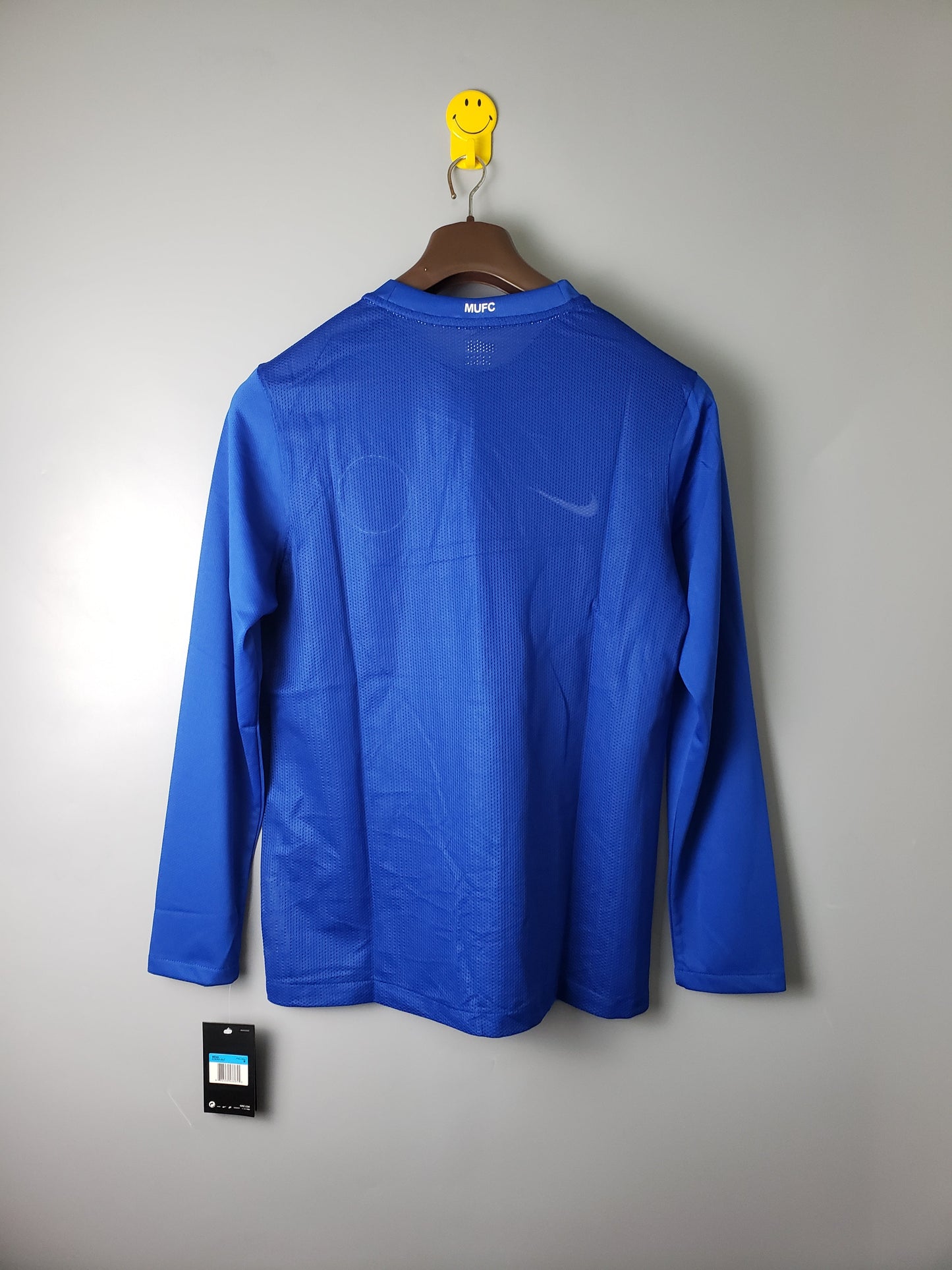Camisa Manga Longa Manchester United 07/08 - Azul | Futmantos