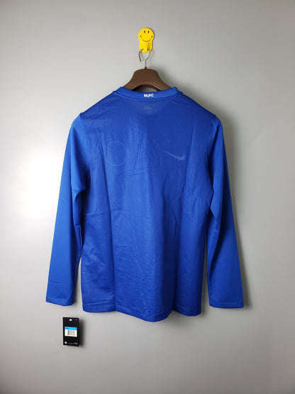 Camisa Manga Longa Manchester United 07/08 - Azul | Futmantos
