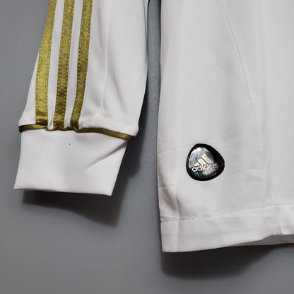 Camisa Manga Longa Real Madrid 11/12 - Branco | Futmantos