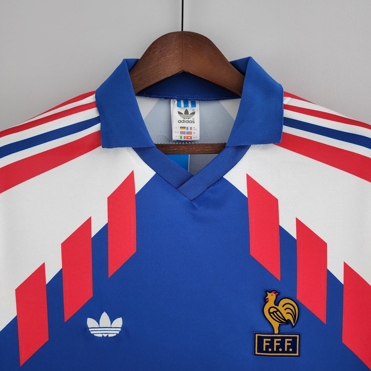 Camisa França Retrô ll 88/90 - Manga Longa | Futmantos