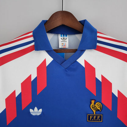 Camisa França Retrô ll 88/90 - Manga Longa | Futmantos