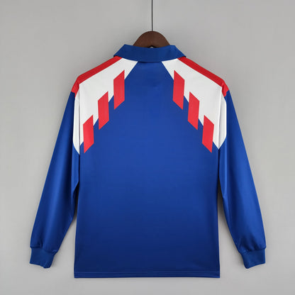 Camisa França Retrô ll 88/90 - Manga Longa | Futmantos