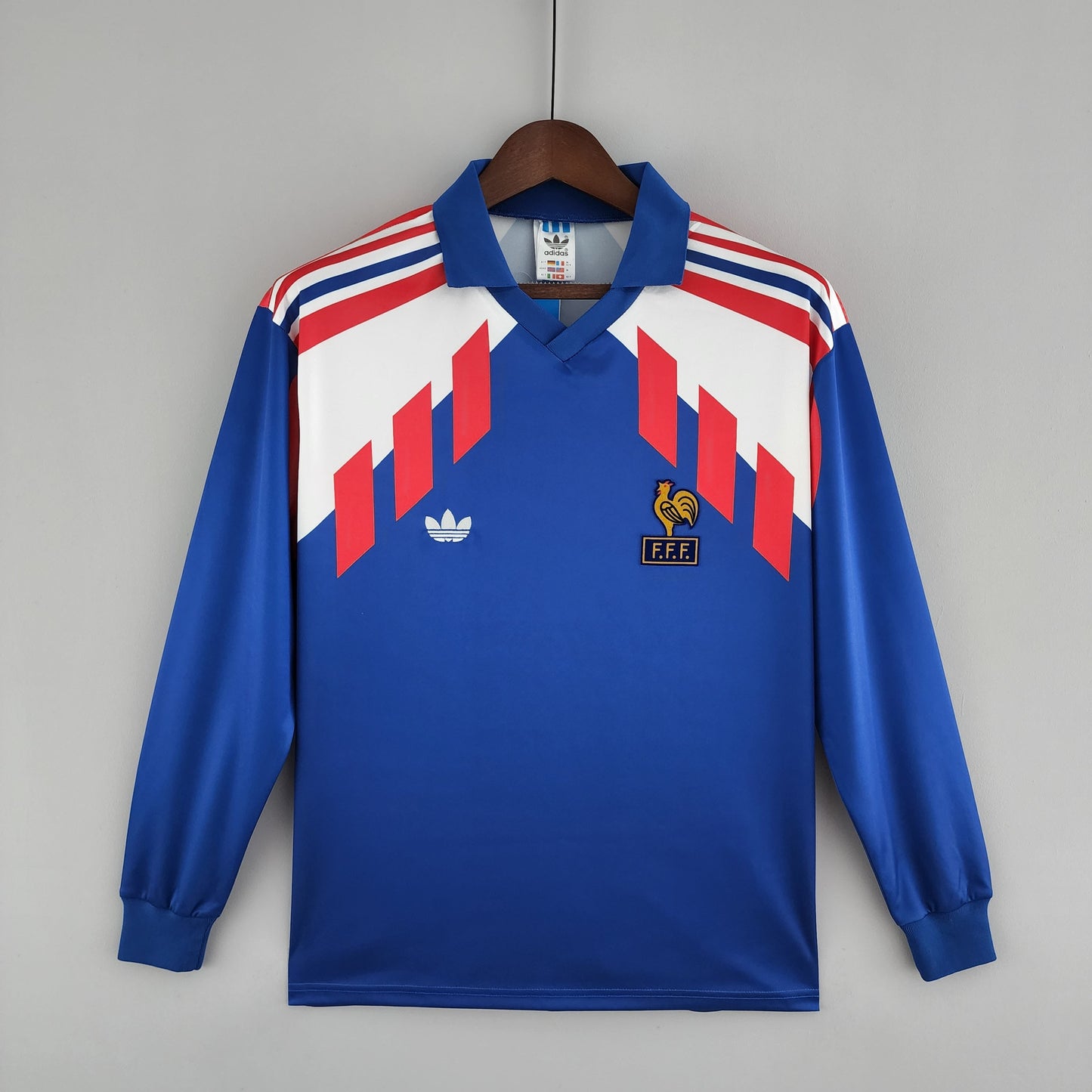 Camisa França Retrô ll 88/90 - Manga Longa | Futmantos