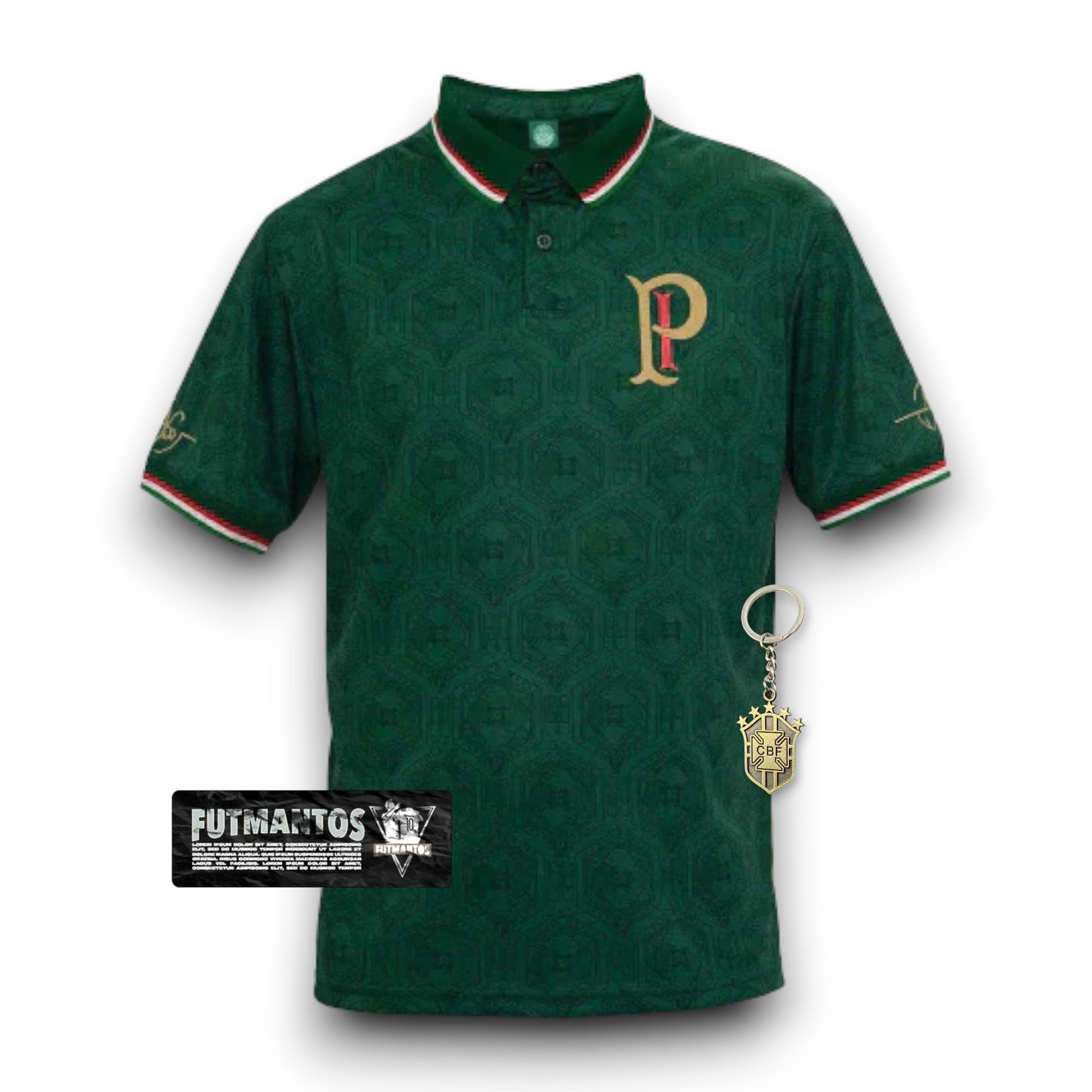 Camisa Polo SEP [Abel Ferreira] 23/24 - Verde  | Futmantos