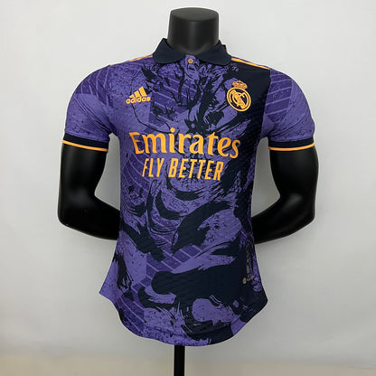 Camisa Real Madrid [Dragon] 23/24 - Roxo - - Masculino Jogador | Futmantos