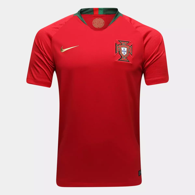 Camisa Seleção Portugal I 2018 - Vermelho